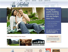 Tablet Screenshot of hazelwoodhomes.com
